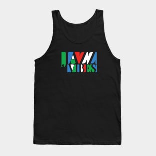 Jazz Vibes Colorful Modern Concept Tank Top